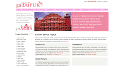 Desktop Screenshot of gojaipur.com